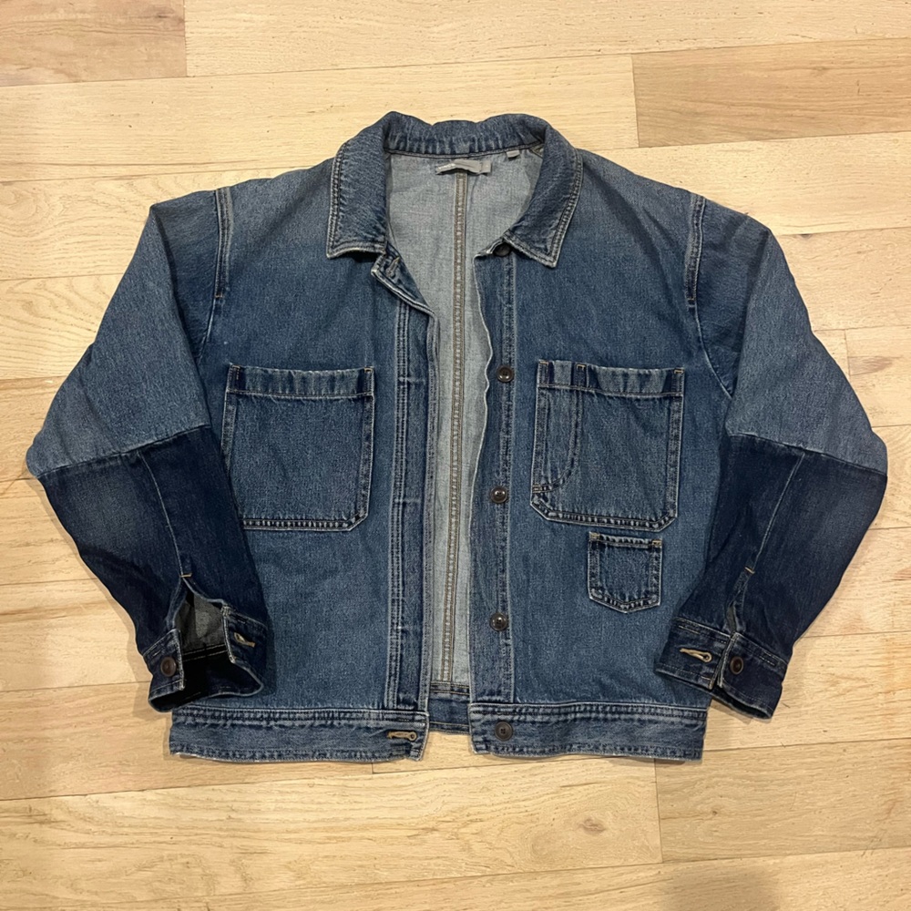 Vince Dark/Light blue Jean Jacket